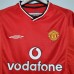 Manchester United 01/02 Home Red Soccer Jersey